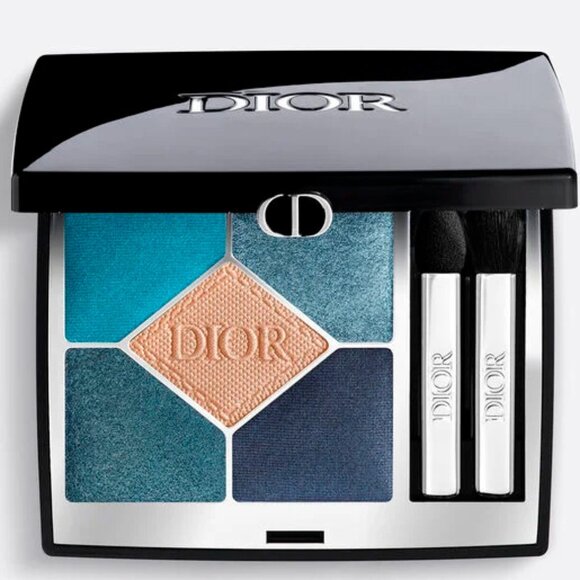 Dior Dirorshow 5 Couleurs Eye Shadow Palette 279 Denim 0.24oz/7g - Picture 1 of 10